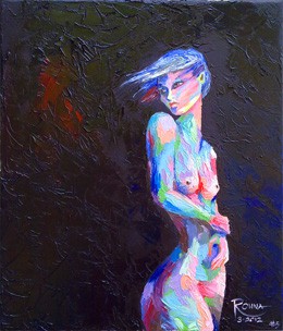 Nude : 12” x 14” : oil on canvas
